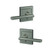 Schlage FC172LAT619ULD Latitude Lever with Upland Rose Non Turning Dummy Lock Satin Nickel Finish