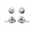 Schlage Residential FB50LAT625 Latitude Lever Combo Pack Polished Chrome Finish