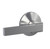 Schlage FC21NBK625KIN Northbrook Lever with Kinsler Rose Passage and Privacy Lock Polished Chrome Finish