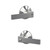 Schlage F51ANBK625 Polished Chrome Keyed Entry Northbrook Style Lever