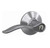 Schlage F51APEN626KIN Pennant Lever with Kinsler Rose Keyed Entry Lock Satin Chrome Finish Schlage F51APEN626KIN Pennant Lever with Kinsler Rose Keyed Entry Lock Satin Chrome Finish