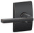 Schlage F10LAT716CEN Aged Bronze Passage Latitude Style Lever with Century Rose