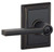 Schlage F40LAT716ADD Aged Bronze Privacy Latitude Style Lever with Addison Rose
