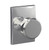 Schlage FC172BWE625CEN Bowery Knob with Century Rose Non Turning Dummy Lock Polished Chrome Finish