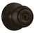 Weslock 240G-1 Oil Rubbed Bronze Hudson Keyed Entry Knob