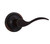 Weslock 00610U1U1SL20 Bordeau Lever Privacy Lock with Adjustable Latch and Full Lip Strike Oil Rubbed Bronze Finish