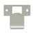 Deltana TSPE250U15 Satin Nickel 2-1/2" Extended Lip T-Strike Plate