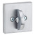 Kwikset 158SQT-740HFLSQT-26D Satin Chrome Halifax Single Cylinder Deadbolt with Halifax Keyed Entry Lever and Square Rose