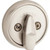 Kwikset 780-720LSLRDT-15 Satin Nickel Single Cylinder Deadbolt with Libson Passage Lever and Round Rose