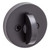 Kwikset 158RDT-740MILRDT-514 Matte Black Milan Single Cylinder Deadbolt with Milan Keyed Entry Lever and Round Rose