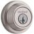 Kwikset 660RDT-720TNL-15 Satin Nickel Round Single Cylinder Deadbolt with Tustin Passage Lever