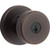 Kwikset 158RDT-740PSKRDT-11P Venetian Bronze Milan Single Cylinder Deadbolt with Pismo Keyed Entry Knob and Round Rose