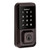 Kwikset 939WIFITSCR-720H-11P Halo Wi-Fi Enabled Smart Lock Deadbolt with Touchscreen and Hancock Passage Knob Venetian Bronze Finish
