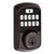 Kwikset 942BLE-720H-11P Aura Bluetooth Keypad Electronic Deadbolt with Hancock Passage Knob Venetian Bronze Finish