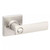 Kwikset 938WIFIKYPD-405BRNLSQT-15 Halo Wi-Fi Enabled Smart Lock Deadbolt with Keypad And Breton Keyed Entry Lever with Square Rose Satin Nickel Finish