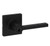 Kwikset 939WIFITSCR-405CSLSQT-514 Halo Wi-Fi Enabled Smart Lock Deadbolt with Touchscreen and Casey Keyed Entry Lever with Square Rose Matte Black Finish