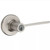 Kwikset 780-405LRLRDT-15 Satin Nickel Single Cylinder Deadbolt with Ladera Keyed Entry Lever and Round Rose