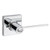 Kwikset 939WIFITSCR-405LRLSQT-26 Halo Wi-Fi Enabled Smart Lock Deadbolt with Touchscreen and Ladera Keyed Entry Lever with Square Rose Polished Chrome Finish