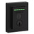 Kwikset 959CNTFPRT-200LRLSQT-514 Halo Touch Contemporary Fingerprint Deadbolt with Built-in Wifi and Ladera Passage Lever and Square Rose Matte Black Finish