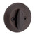 Kwikset 660-200P-11P Venetian Bronze Single Cylinder Deadbolt with Polo Passage Knob
