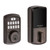 Kwikset 942BLE-200P-11P Aura Bluetooth Keypad Electronic Deadbolt with Polo Passage Knob Venetian Bronze Finish