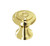 Colonial Bronze 1293 129 Series 7/8" Cabinet Knob Polished Brass Finish