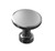 Colonial Bronze 152GRA 152 Series 1-1/4" Flat Round Cabinet Knob Satin Graphite Finish