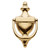 Baldwin 0102.003 Lifetime Polished Brass Colonial Door Knocker