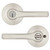 Kwikset 780-405HYL-15 Satin Nickel Single Cylinder Deadbolt with Henley Keyed Entry Lever