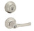 Kwikset 780-405HYL-15 Satin Nickel Single Cylinder Deadbolt with Henley Keyed Entry Lever