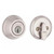 Kwikset 780-405BL-15 Satin Nickel Single Cylinder Deadbolt with Balboa Keyed Entry Lever