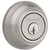 Kwikset 980-405DNL-15 Satin Nickel Single Cylinder Deadbolt with Dorian Keyed Entry Lever