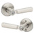 Kwikset 980-740PHL-15 Satin Nickel Single Cylinder Deadbolt with Perth Keyed Entry Lever