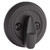 Kwikset 980-740TNL-514 Matte Black Single Cylinder Deadbolt with Tustin Keyed Entry Lever