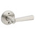Kwikset 980-740TDL-15 Satin Nickel Single Cylinder Deadbolt with Trafford Keyed Entry Lever