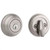 Kwikset 980-740TNL-15 Satin Nickel Single Cylinder Deadbolt with Tustin Keyed Entry Lever