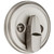 Kwikset 980-740TNL-15 Satin Nickel Single Cylinder Deadbolt with Tustin Keyed Entry Lever