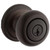Kwikset 980-740H-11P Venetian Bronze Single Cylinder Deadbolt with Hancock Keyed Entry Knob
