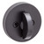 Kwikset 158RDT-740PSKRDT-514 Matte Black Milan Single Cylinder Deadbolt with Pismo Keyed Entry Knob and Round Rose