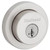 Kwikset 158RDT-740MILRDT-15 Satin Nickel Milan Single Cylinder Deadbolt with Milan Keyed Entry Lever and Round Rose