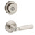 Kwikset 158RDT-740PHL-15 Satin Nickel Milan Single Cylinder Deadbolt with Perth Keyed Entry Lever 