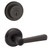 Kwikset 158RDT-740TDL-11P Venetian Bronze Milan Single Cylinder Deadbolt with Trafford Keyed Entry Lever 