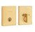 Kwikset 258RCT-740MALRCT-4 Satin Brass Rectangular Single Cylinder Deadbolt with Mirada Keyed Entry Lever Kwikset 258RCT-740MALRCT-4 Satin Brass Rectangular Single Cylinder Deadbolt with Mirada Keyed Entry Lever
