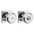 Kwikset 300MNKSQT-26 Maven Knob Square Rose Privacy Door Lock with 6AL Latch and RCS Strike Bright Chrome Finish Kwikset 300MNKSQT-26 Maven Knob Square Rose Privacy Door Lock with 6AL Latch and RCS Strike Bright Chrome Finish