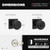Kwikset 300MNKSQT-514 Maven Knob Square Rose Privacy Door Lock with 6AL Latch and RCS Strike Matte Black Finish