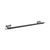 Amerock BH26614PNBBR Esquire 18" Towel Bar Polished Nickel by Black Bronze Finish
