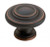Amerock BP15862ORB-10PACK Pack of 10 1-3/4" (44 mm) Diameter Inspirations Cabinet Knob Oil Rubbed Bronze Finish