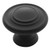 Amerock BP1586FB 1-5/16" (33 mm) Diameter Inspirations Cabinet Knob Flat Black Finish