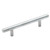 Amerock BP19011SS-10PACK Pack of 10 3-3/4" (96 mm) Center to Center Carbon Steel Bar Cabinet Pull Stainless Steel Finish