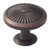 Amerock BP36613ORB 1-3/8" (35 mm) Diameter Crawford Cabinet Knob Oil Rubbed Bronze Finish